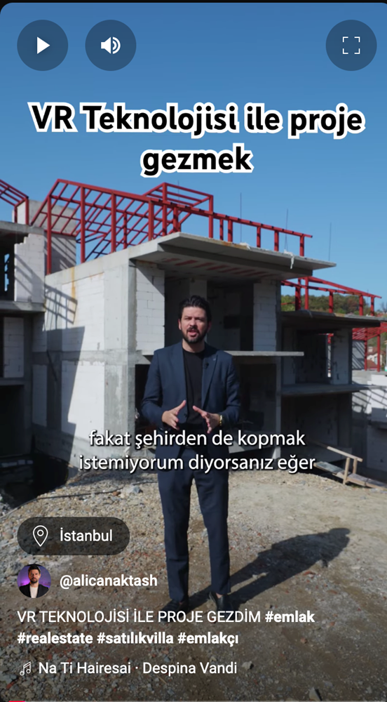 VR TEKNOLOJİSİ İLE PROJE GEZDİM